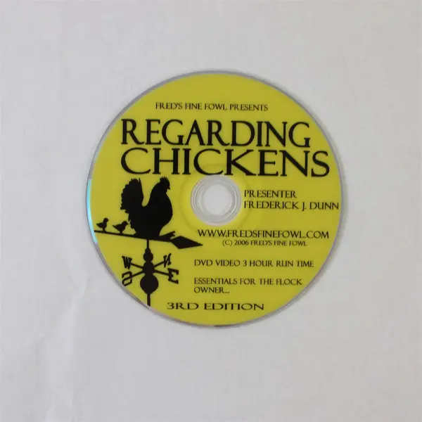 Regarding Chickens: Essentials for the Flock Owner 3rd Edition DVD 2006