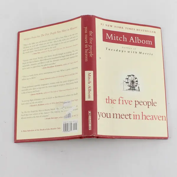 The Five People You Meet in Heaven Mitch Albom 2003 HC Dust Jacket