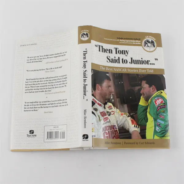 Then Tony Said to Junior The Best NASCAR Stories Mike Hembree 2009 HC DJ W/CD