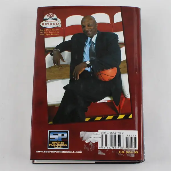 Clyde the Glide Signed Inscribed Personalized Hardcover DVD Drexler Eggers