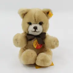 Steiff Kiddi 5701/20 Light Tan Beige Stuffed Bear 7 in Tags Intact