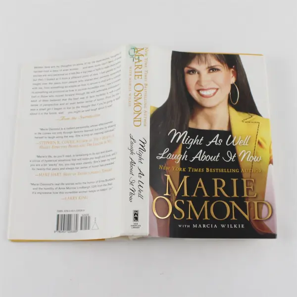 Might As Well Laugh About It Now Marie Osmond Marcia Wilkie 1st Ed HC DJ