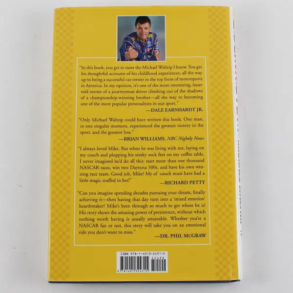 In the Blink of an Eye by Michael Waltrip Ellis Henican 1st Edition 2011 HC DJ