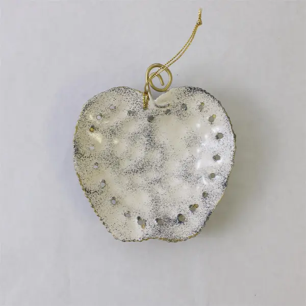 Lot of 2 Patriotic Metal Wall Hangings: Apple & Bell