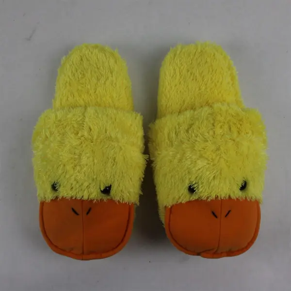 Yellow Duck Indoor Slippers Adult Size Large 9-10