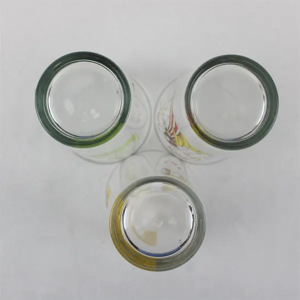Lot of 3 Vintage NW Growlers Remember Alamo Golden Ruby Ale Pint Glasses