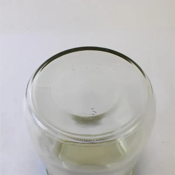 Vintage 1970s Kraft Miracle Whip Salad Dressing Glass Jar Blue Tin Lid