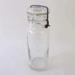 Vintage Wheaton USA No. 18 Clear Glass Canning Jar Lid Gasket Bail