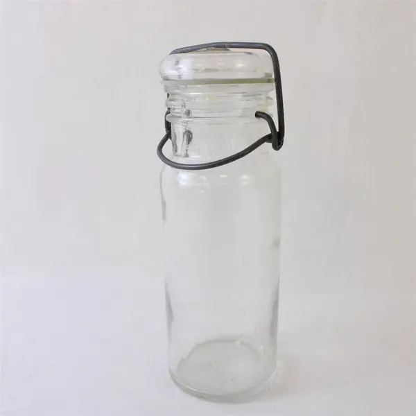 Vintage Wheaton USA No. 18 Clear Glass Canning Jar Lid Gasket Bail