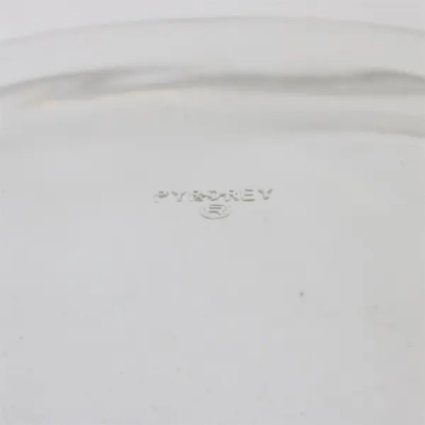 Vintage Pyro-Rey Dynaware Clear Glass Baking Dish