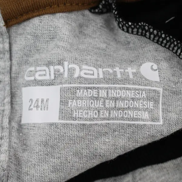 Carhartt Cross Country Adventures Black and Gray One Piece Baby's Size 24M