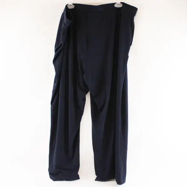 Susan Graver Women's Size 2XP Navy Blue Stretch Pull On Pants