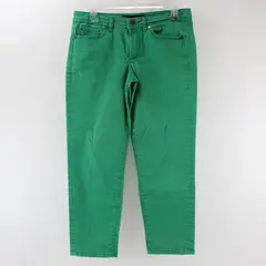Calvin Klein Jeans Women's Green Skinny Crop Pants Size 8