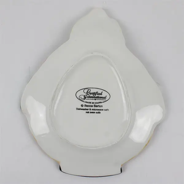 Certified International Becca Barton Mrs. Claus Hand-Painted Ceramic Plate 9.5"