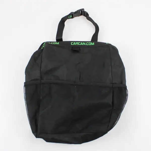 Carcan Small Hanging Car Trash Can Back of Seat Black