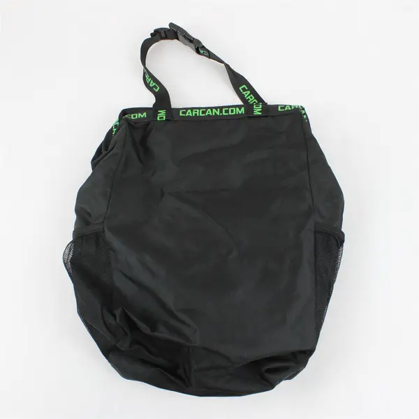 Carcan Small Hanging Car Trash Can Back of Seat Black