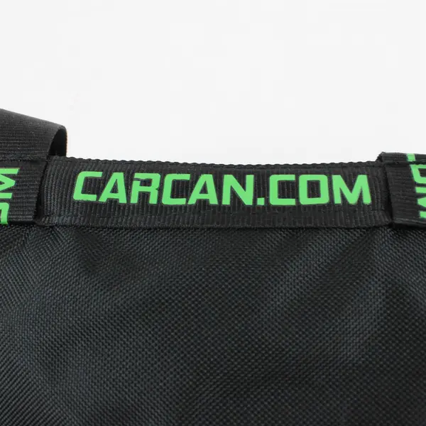 Carcan Small Hanging Car Trash Can Back of Seat Black