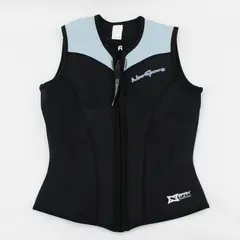 NeoSport Women's Size 6 Neoprene Black& Blue 2.5mm Wetsuit Swim Watersport Vest