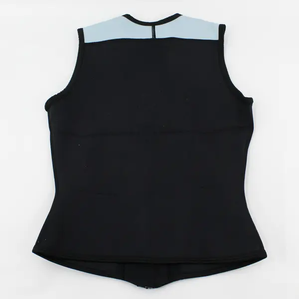 NeoSport Women's Size 6 Neoprene Black& Blue 2.5mm Wetsuit Swim Watersport Vest