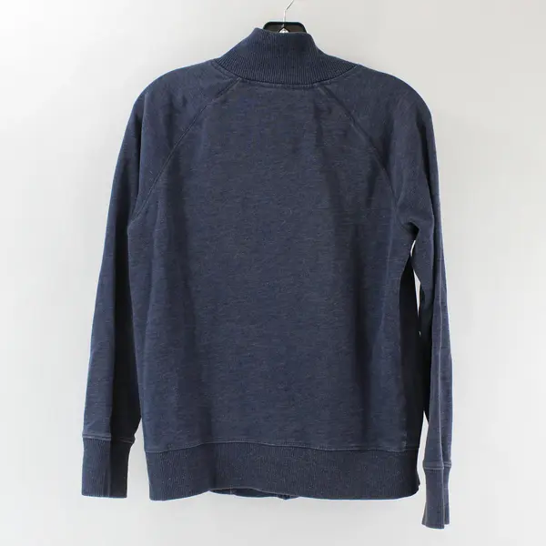 Old Navy Women's Medium Blue Full Zip/Toggle Front Sweater