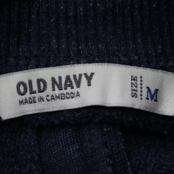 Old Navy Women's Medium Blue Full Zip/Toggle Front Sweater