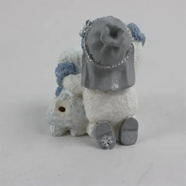 Encore Group Snow Buddies 95519 Puff as Shepherd Christmas Figurine - Damaged