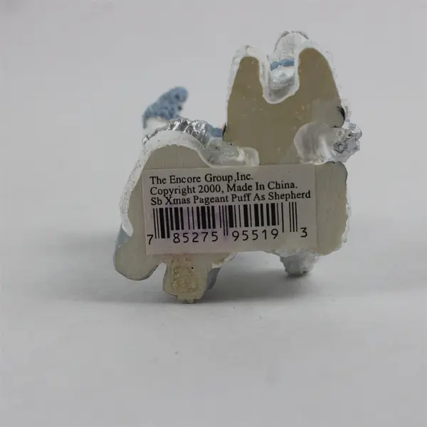 Encore Group Snow Buddies 95519 Puff Shepherd Christmas Figurine - No Staff 