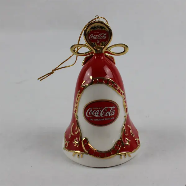 The Bradford Editions Coca-Cola "The Pause That Refreshes" Christmas Ornament 