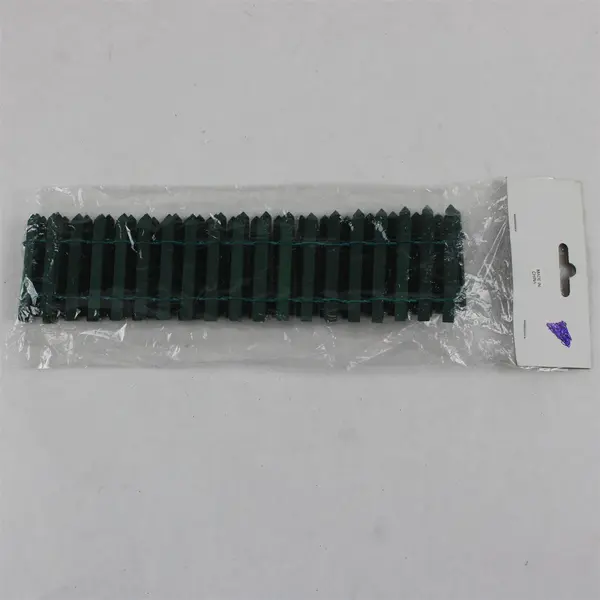 Miniature Wooden Green Fence Dollhouse Decor Fairy Garden Rustic