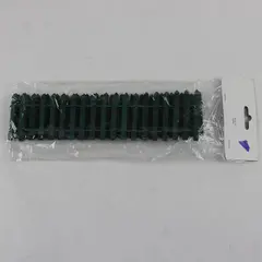Miniature Wooden Green Fence Dollhouse Decor Fairy Garden Rustic
