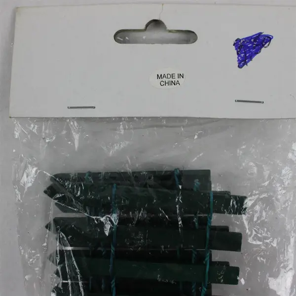 Miniature Wooden Green Fence Dollhouse Decor Fairy Garden Rustic