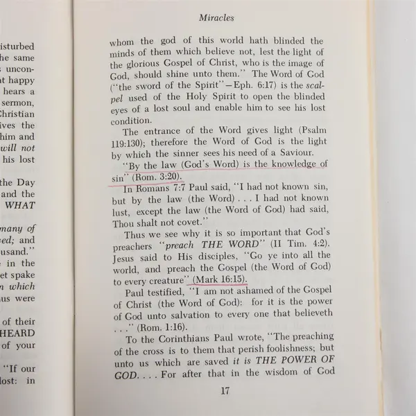 The Greatest Miracle Since the Virgin Birth of Jesus by Oliver B. Greene