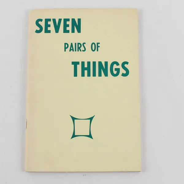 Seven Pairs Of Things Paperback - Oliver B. Greene