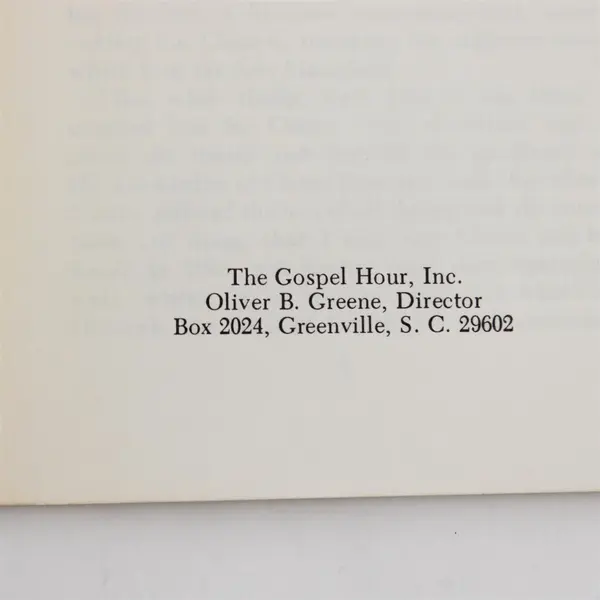 Seven Pairs Of Things Paperback - Oliver B. Greene