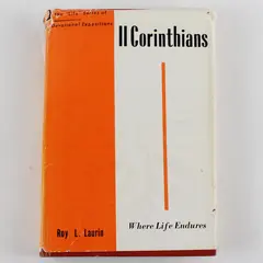 II Corinthians Roy L. Laurin Hardcover Life Series Devotional Expositions