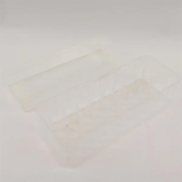 Lot of 3 Clear Plastic Sewing Thread Organizer Boxes 1 Gutermann Branded