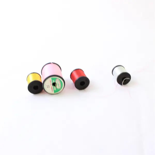 Mixed Lot of 10 Small Sewing Thread Items Assorted Colors Used