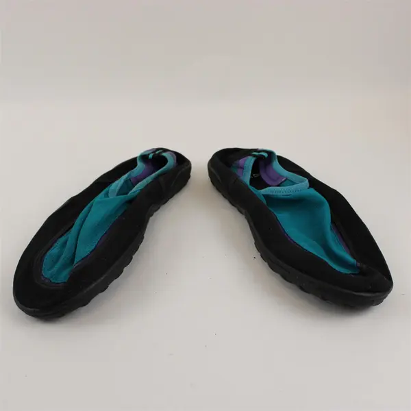 Women's Blue Purple Black Water Shoes Sz 9 Pre-Owned Fair Condition