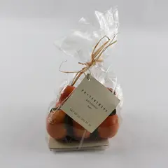 Set of 10 Pottery Barn Small Decorative Persimmons NEW