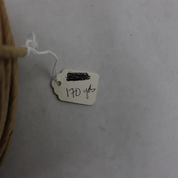 Coil of Commonwealth Basket 1/8" Fiber Rush (Brown Paper Cord) - Length Unknown