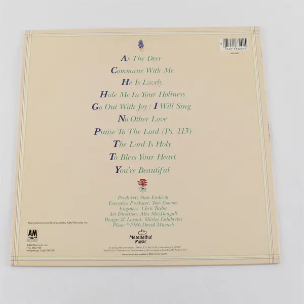 Maranatha! Singers Praise Eight 12" Vinyl Record LP