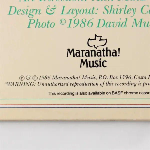 Maranatha! Singers Praise Eight 12" Vinyl Record LP