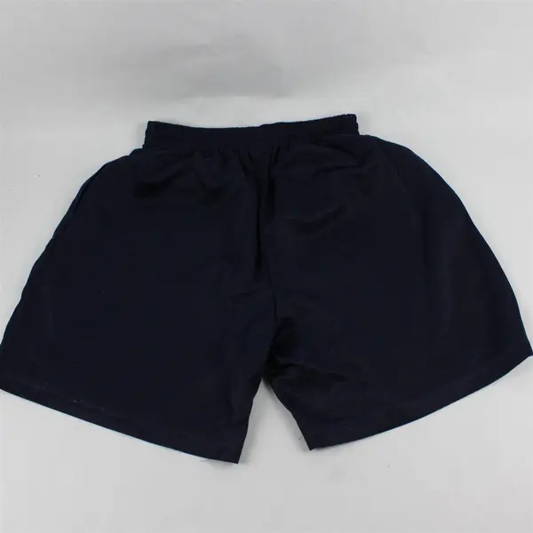 Vintage Easton Men's L Mesh Navy Athletic Gym Shorts with Pockets and Drawstring