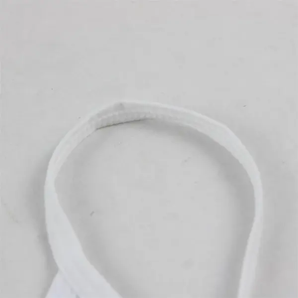 Women's White Wireless V-Neck Bralette with Spaghetti Straps Size M/L