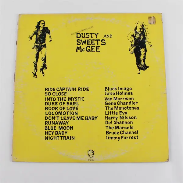 Dusty and Sweets McGee Soundtrack LP Warner Bros. Records 12" Vinyl
