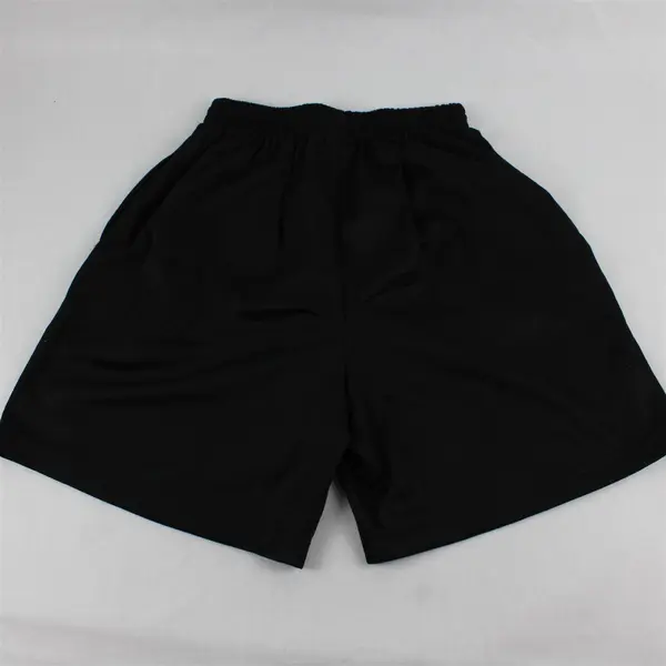 Vintage Easton Men's M Mesh Black Athletic Gym Shorts w/ Pockets and Drawstring