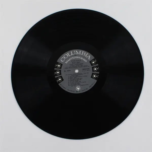 Carl Sandburg - Flat Rock Ballads -12" Vinyl Record