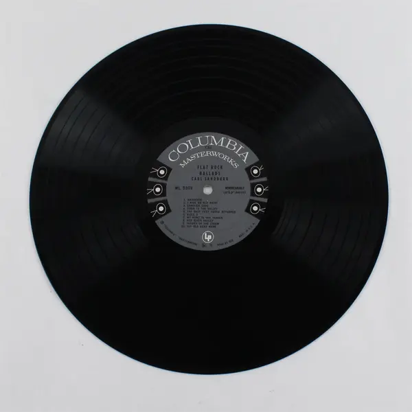 Carl Sandburg - Flat Rock Ballads -12" Vinyl Record