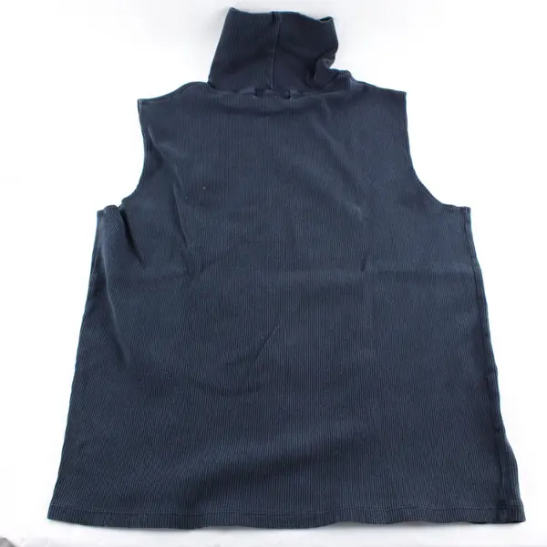 Lauren Ralph Lauren Turtleneck Sweater Sleeveless Ladies Size XL Navy Blue