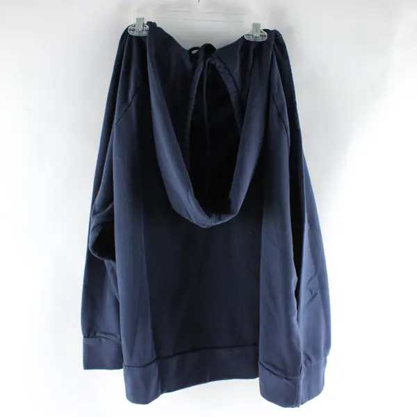 Eddie Bauer Women's XXL Navy Hoodie Ultrasoft 4-Way Stretch Pullover